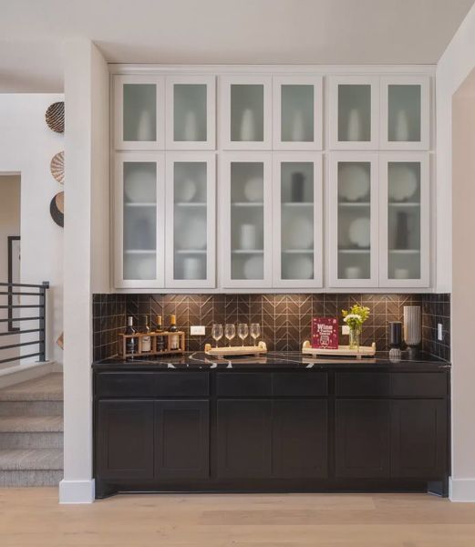 Furnished interior in a model home at Parmer Ranch in Georgetown (Image 25).