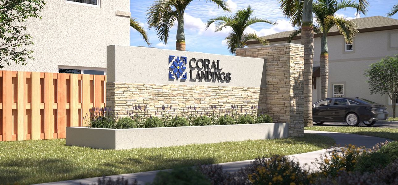 Coral Landings Amenity Monument Coral Landings Amenity Monument