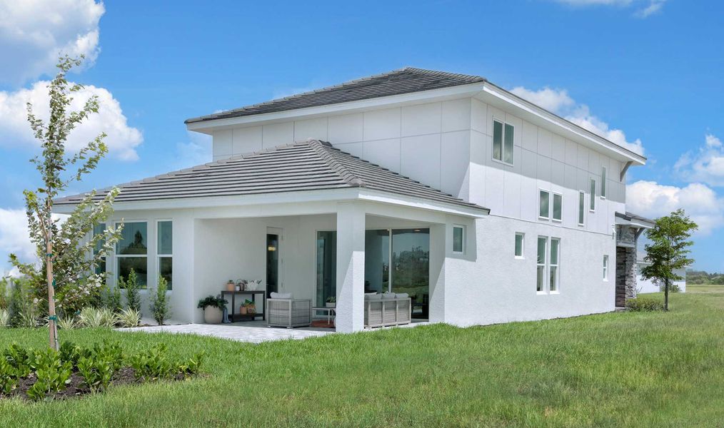 Exterior details of a home in Vistera of Venice – Cottage Series, Nokomis (Image 4).