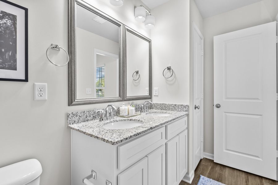 Furnished interior in a model home at Greenlawn Village in Columbia (Image 18). Furnished interior in a model home at Greenlawn Village in Columbia (Image 18).