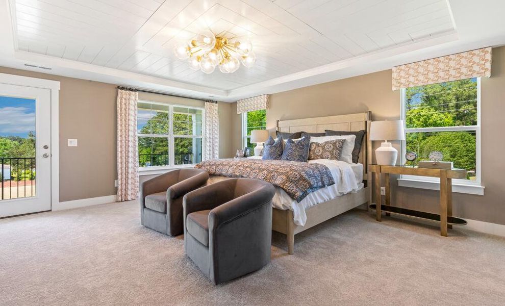 Furnished interior in a model home at Castlewood in Archer Lodge (Image 33). Furnished interior in a model home at Castlewood in Archer Lodge (Image 33).