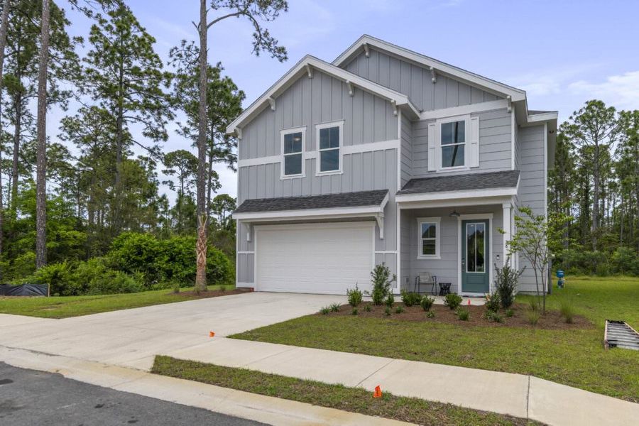 Front exterior of a home in the Brizo community, located in Santa Rosa Beach, FL (Image 3).