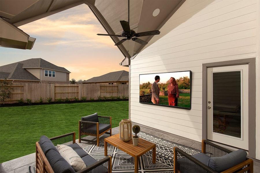 Furnished interior in a model home at Mandola Farms  in Richmond (Image 9).