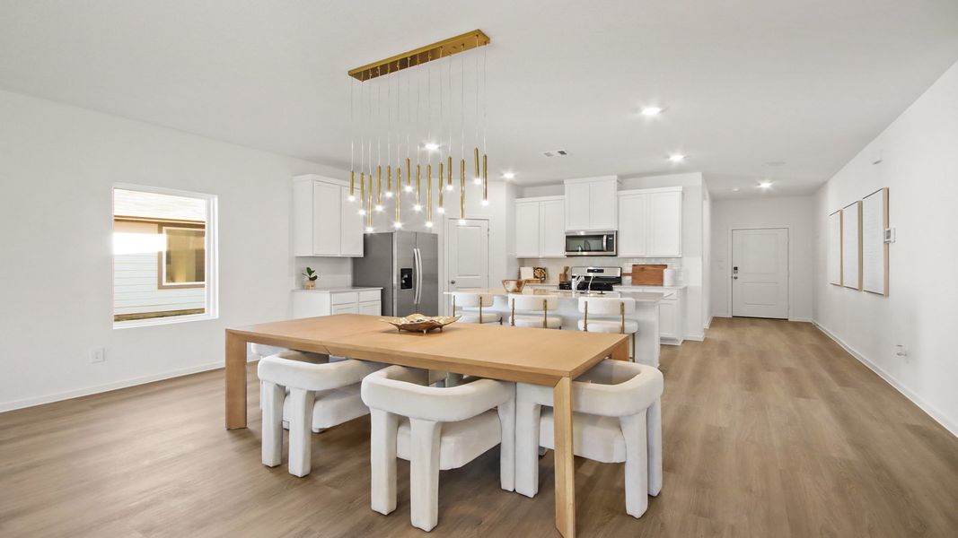 Furnished interior in a model home at Maple Woods in Hockley (Image 4).