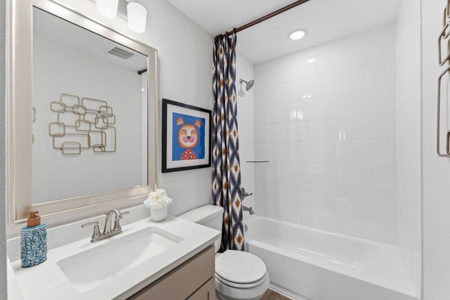 Furnished interior in a model home at Cielo in Cut and Shoot (Image 34).