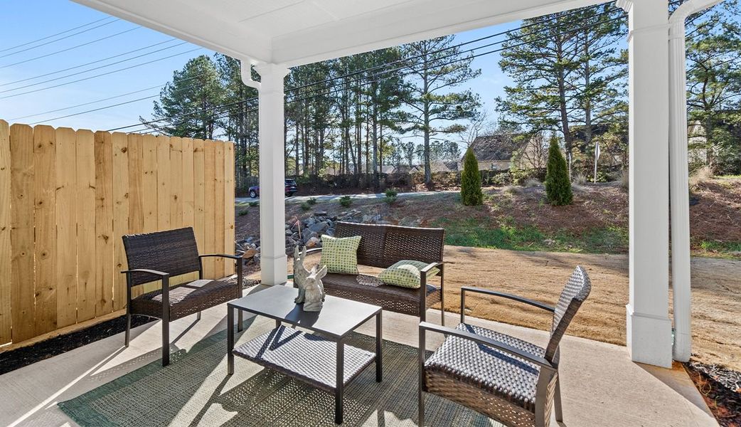 The Pierce - Optional Covered Patio