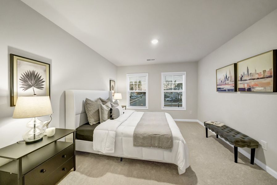 Furnished interior in a model home at Village at Boulware in Lugoff (Image 29).