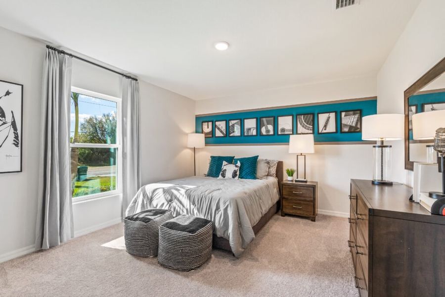 Furnished interior in a model home at Port Charlotte in Port Charlotte (Image 20).