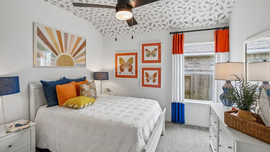 Discover refined elegance with custom butterfly ceiling, sunburst wall art, and vibrant accents in Cypress Green. Discover refined elegance with custom butterfly ceiling, sunburst wall art, and vibrant accents in Cypress Green.
