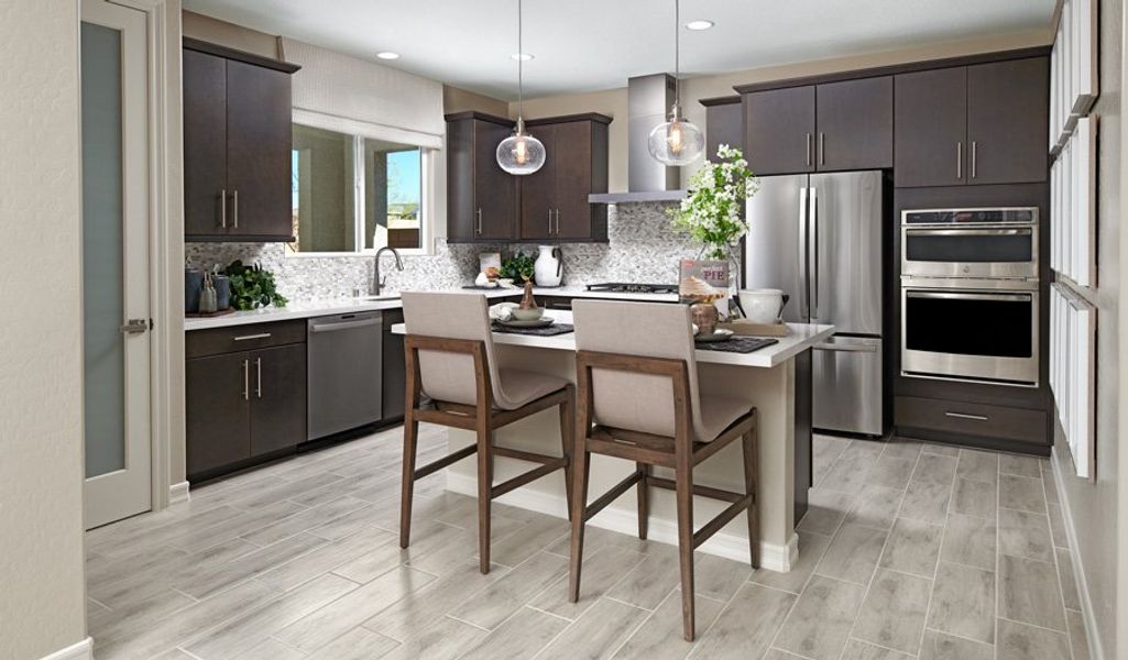 Furnished interior in a model home at Seasons at Blackhawk in Tucson (Image 9). Furnished interior in a model home at Seasons at Blackhawk in Tucson (Image 9).