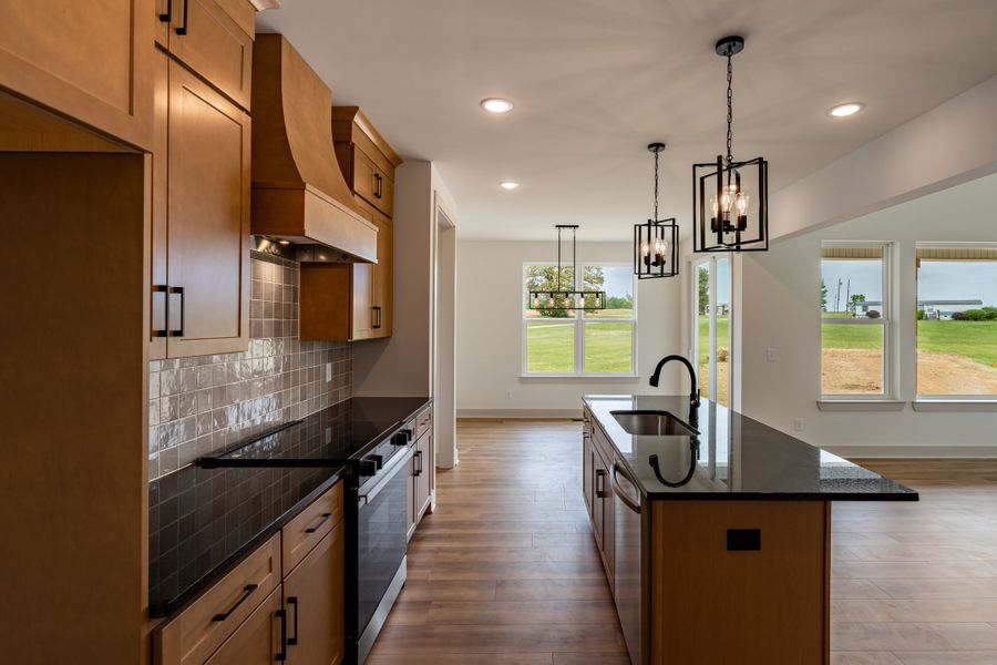 Furnished interior in a model home at Judah Hills in Cross Plains (Image 4).