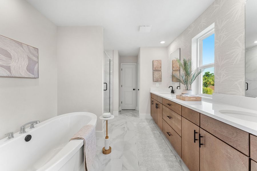 Spa-Inspired Primary Ensuite Bathroom Spa-Inspired Primary Ensuite Bathroom