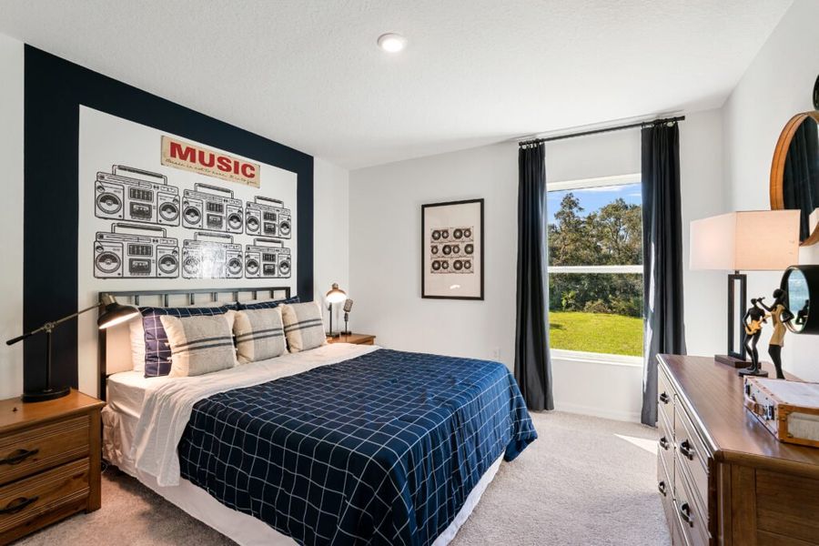 Furnished interior in a model home at Ocala in Ocala (Image 24).