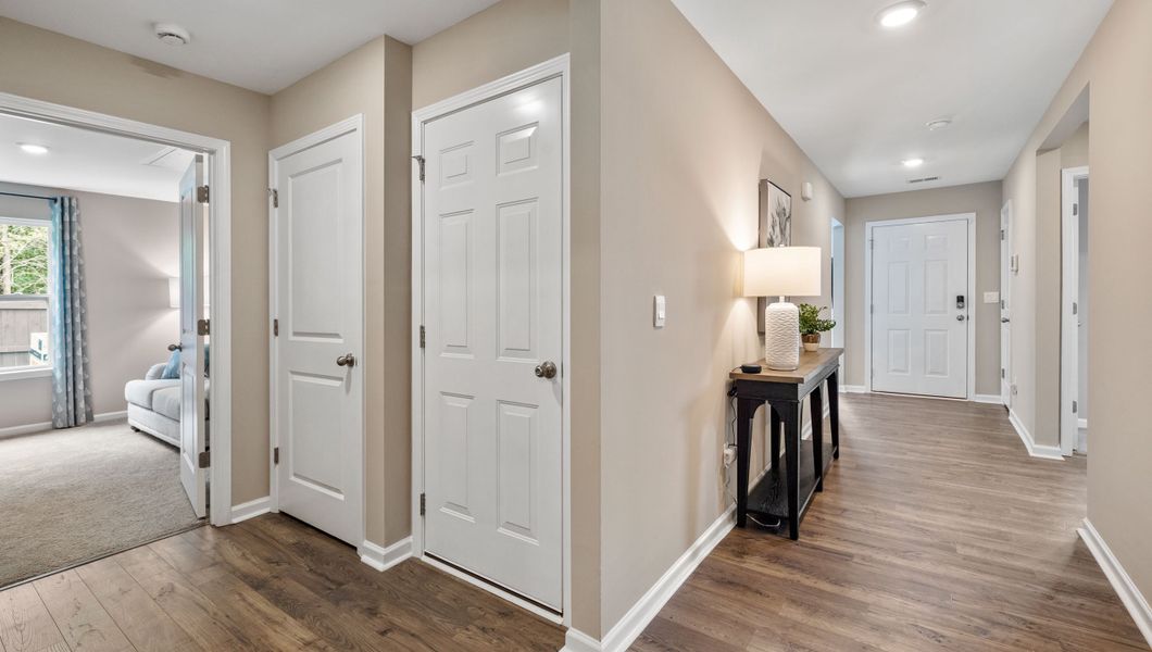 Furnished interior in a model home at Cambridge Creek in Piedmont (Image 8).