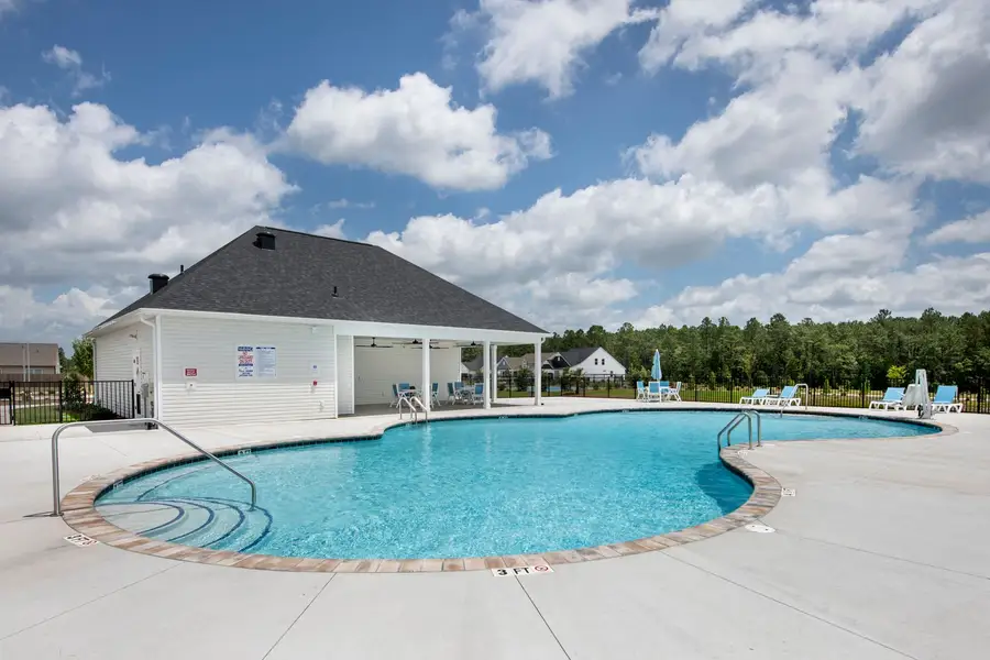Start the day with a swim or end it poolside