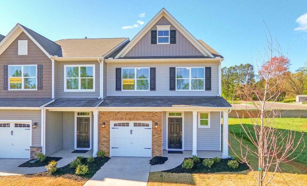 Front exterior of a home in the Pineview Glen Townhomes community, located in Durham, NC (Image 2). Front exterior of a home in the Pineview Glen Townhomes community, located in Durham, NC (Image 2).