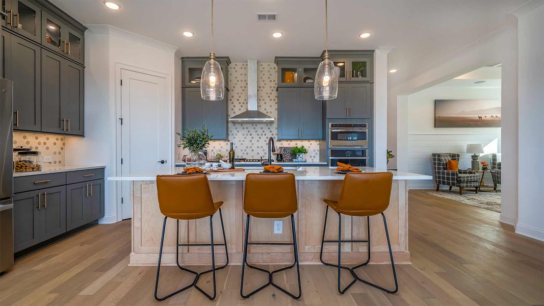 Furnished interior in a model home at Lanier Landing in Gainesville (Image 9). Furnished interior in a model home at Lanier Landing in Gainesville (Image 9).