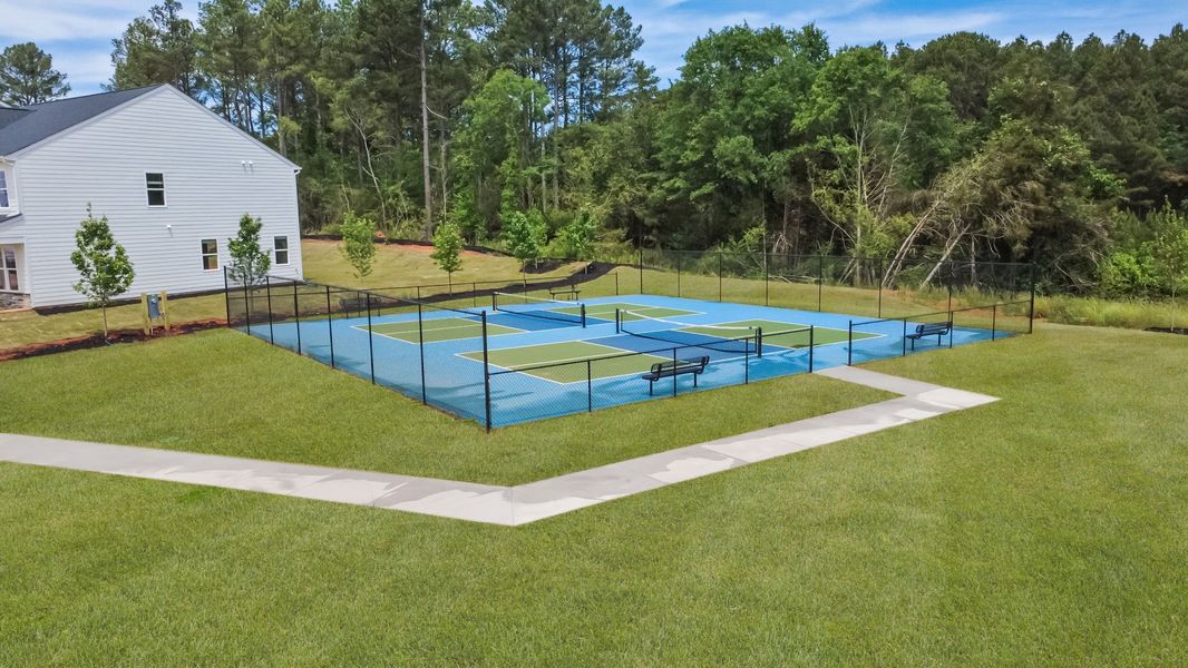 Enjoy the weekend at the neighborhood Pickleball Court Enjoy the weekend at the neighborhood Pickleball Court