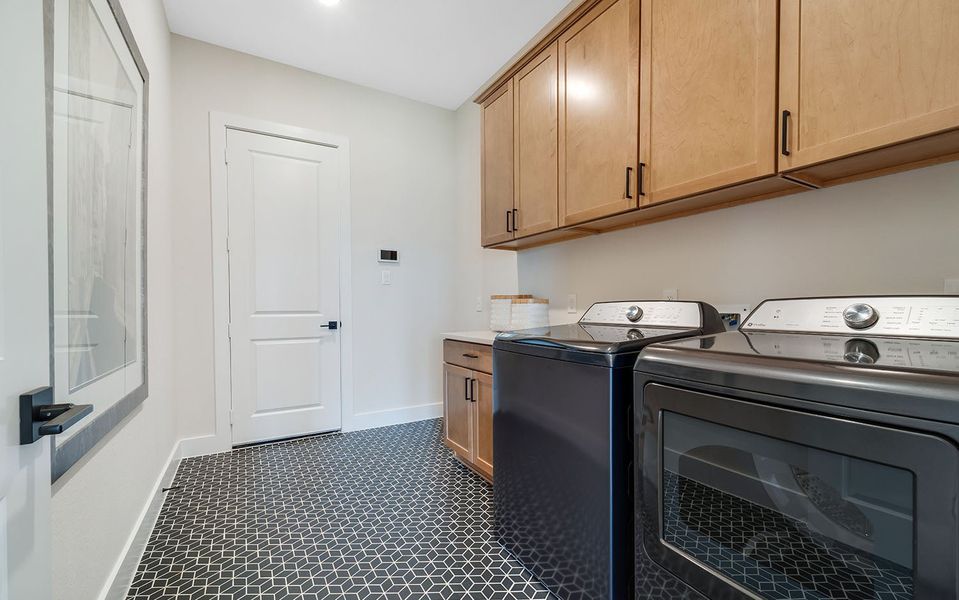 Furnished interior in a model home at Marvida in Cypress (Image 53).