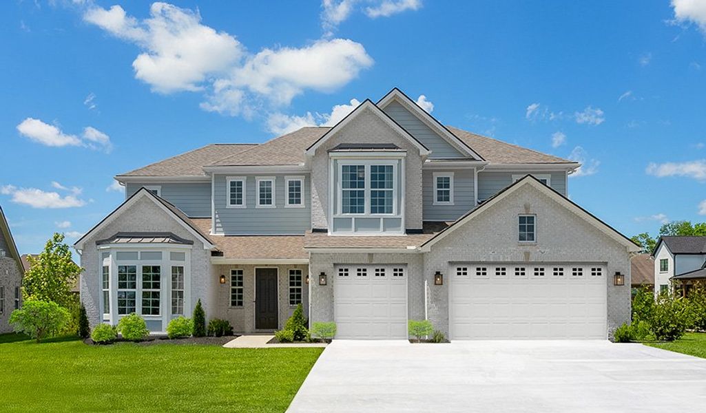 Front exterior of a home in the August Park community, located in Spring Hill, TN (Image 17).