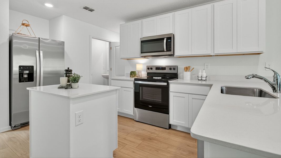 Furnished interior in a model home at Trout River in Jacksonville (Image 7).