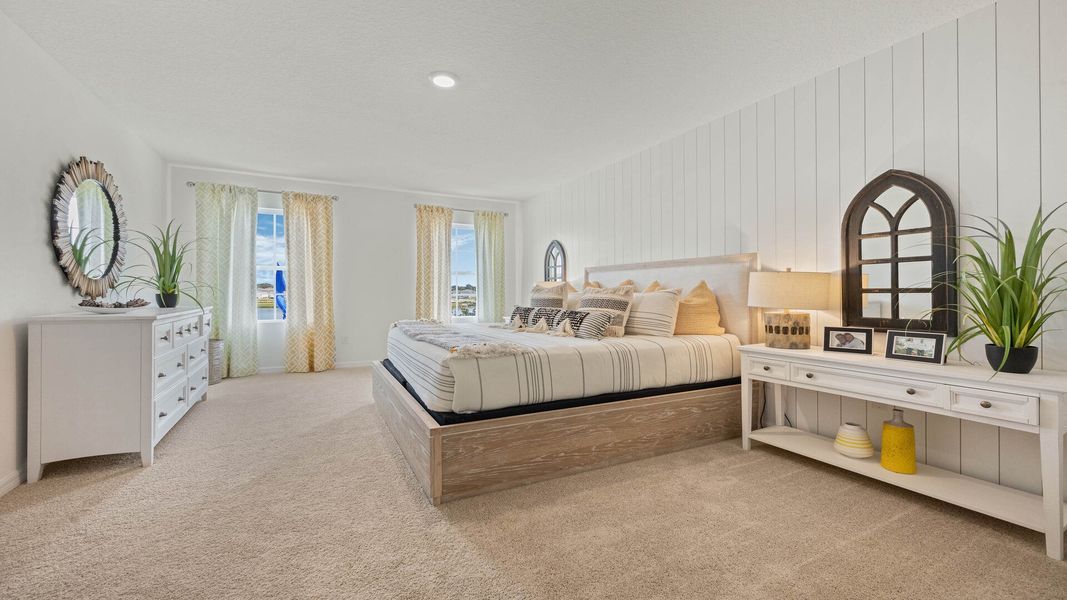 Furnished interior in a model home at Preston Cove in St. Cloud (Image 28).