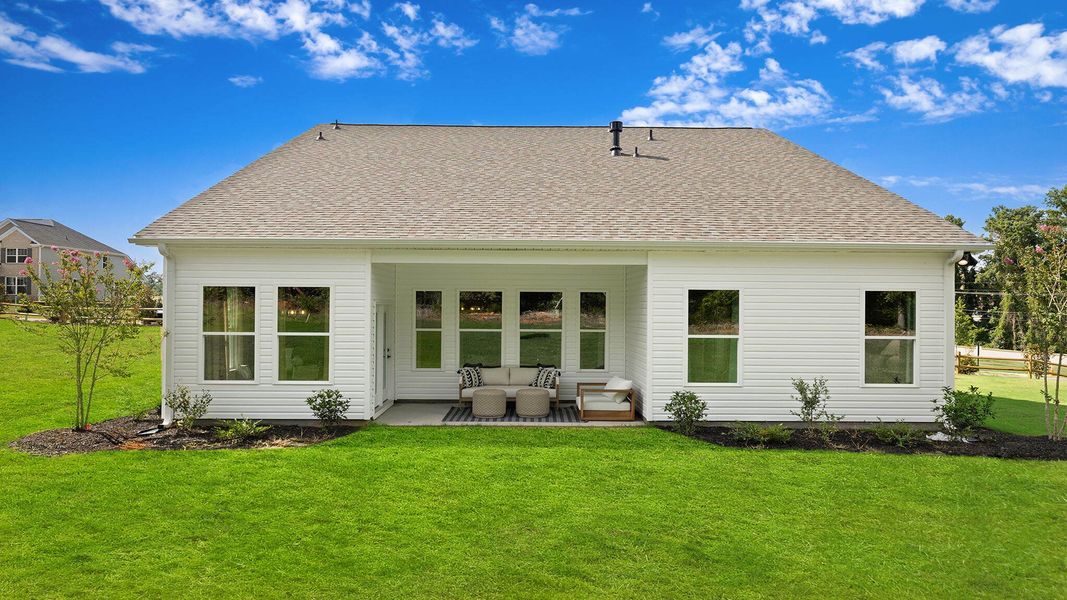 Front exterior of a home in the Seven Oaks community, located in Greenwood, SC (Image 2).