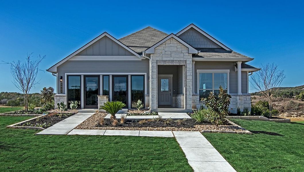 Front exterior of a home in the Creekside Hills community, located in Copperas Cove, TX (Image 1).