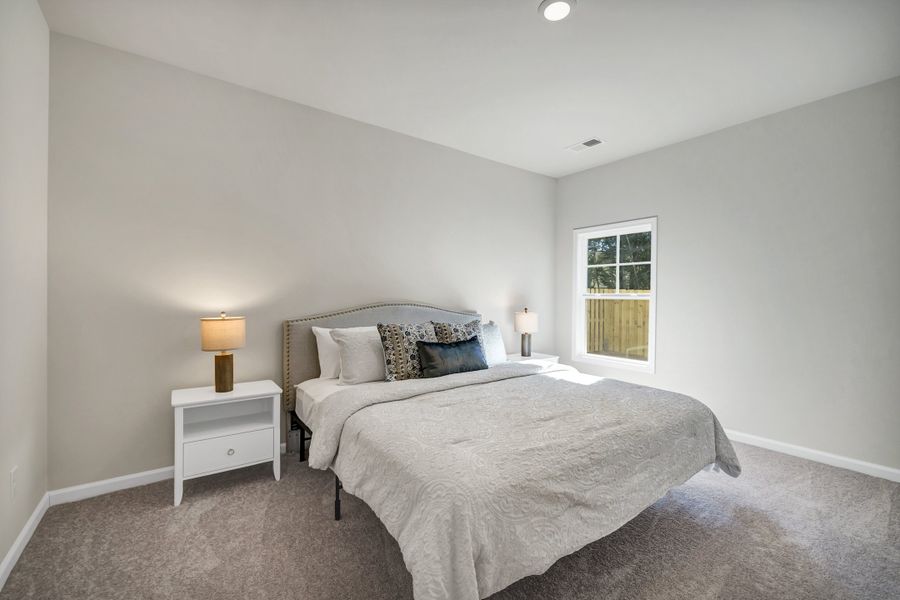 Furnished interior in a model home at Portrait Hills in Aiken (Image 44).