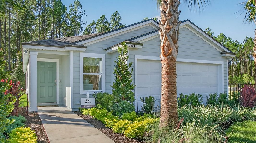 Front exterior of a home in the Copes Landing community, located in Jacksonville, FL (Image 4).
