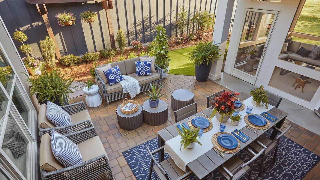 Exterior details of a home in The Courtyards at Quail Park, Mint Hill (Image 5).