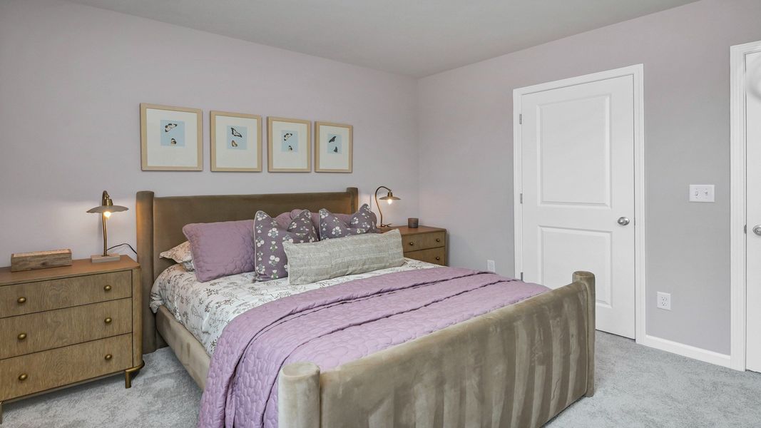 Furnished interior in a model home at Ferry Grove in Lexington (Image 37).