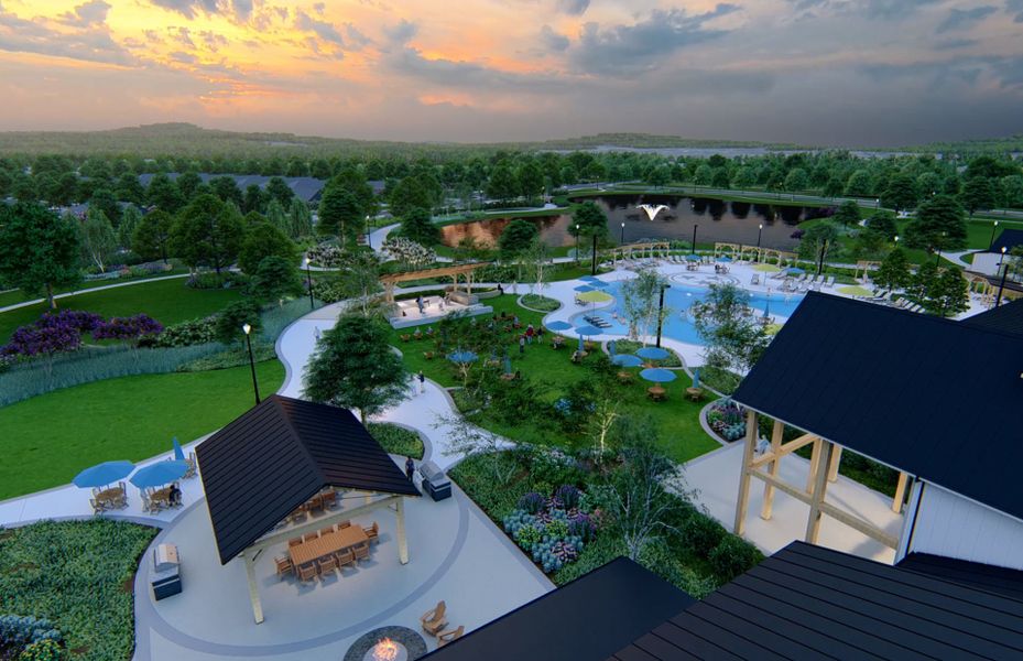 Amenity Center Representation for Del Webb Southern Harmony 55+ Retirement Community Nashville Amenity Center Representation for Del Webb Southern Harmony 55+ Retirement Community Nashville