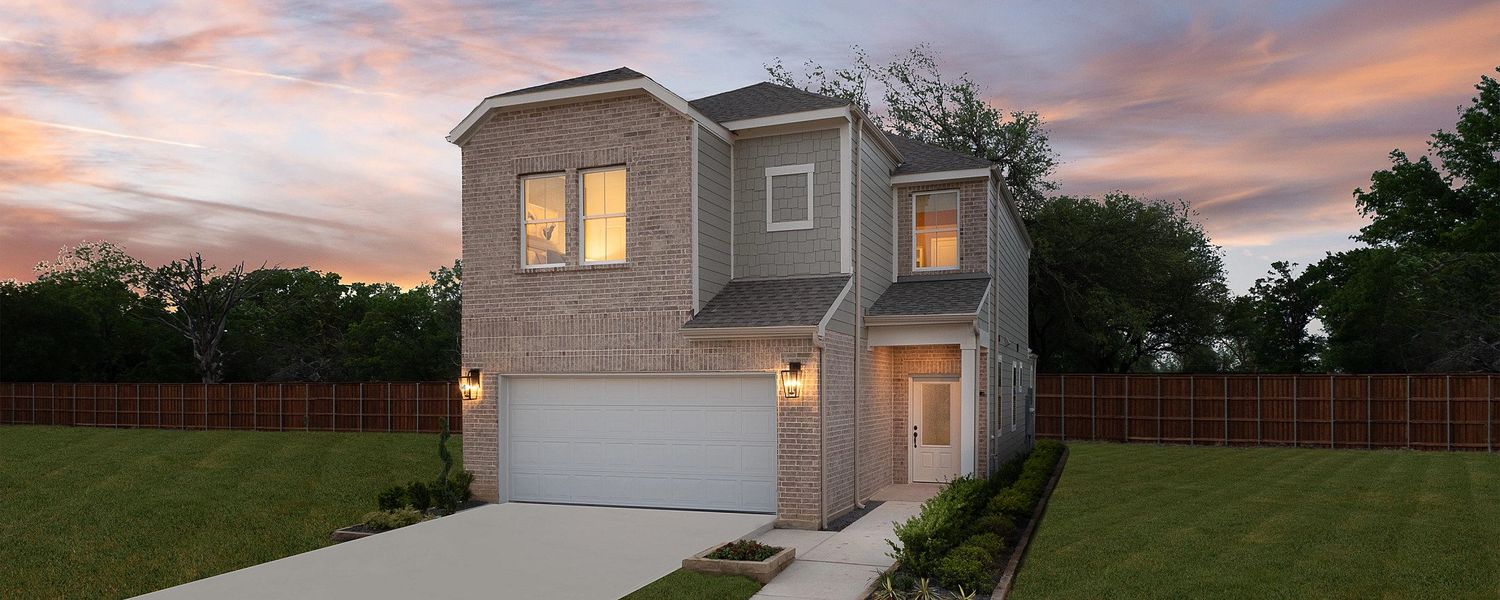 Front exterior of a home in the Sereno Oaks at Buckner Terrace community, located in Dallas, TX (Image 3).