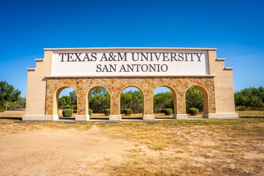 Entrance to the Applewhite Meadows community in San Antonio, TX, featuring signage and landscaping (Image 16).