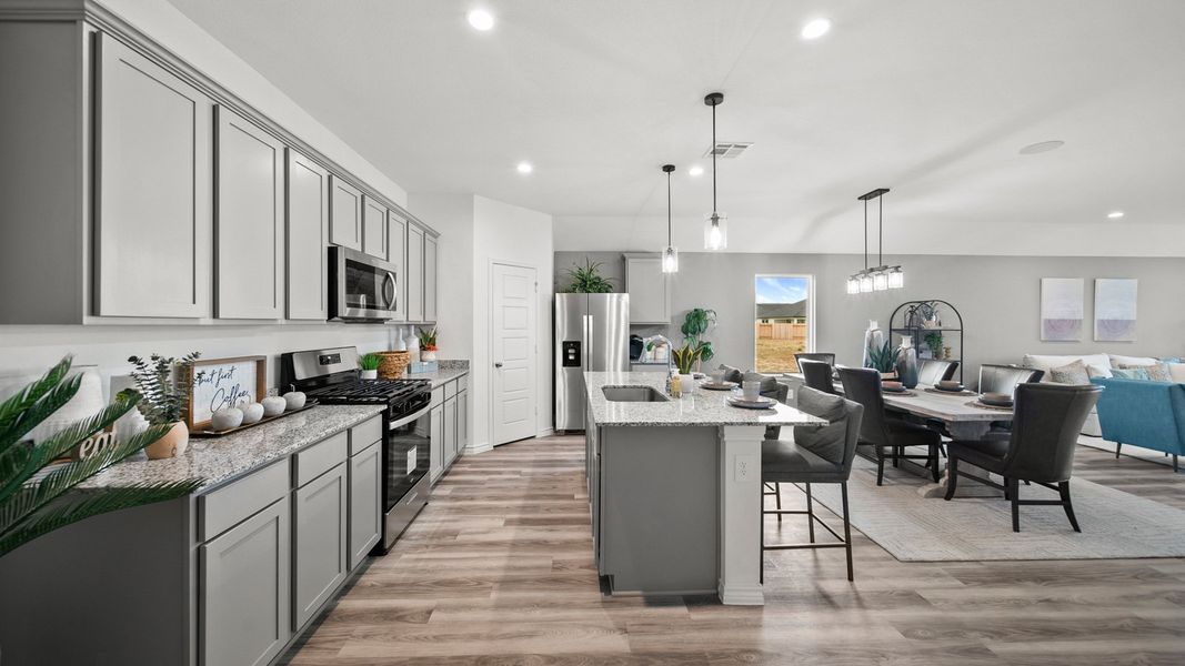 Furnished interior in a model home at Reserve at Mallard Lakes in Orange (Image 4). Furnished interior in a model home at Reserve at Mallard Lakes in Orange (Image 4).