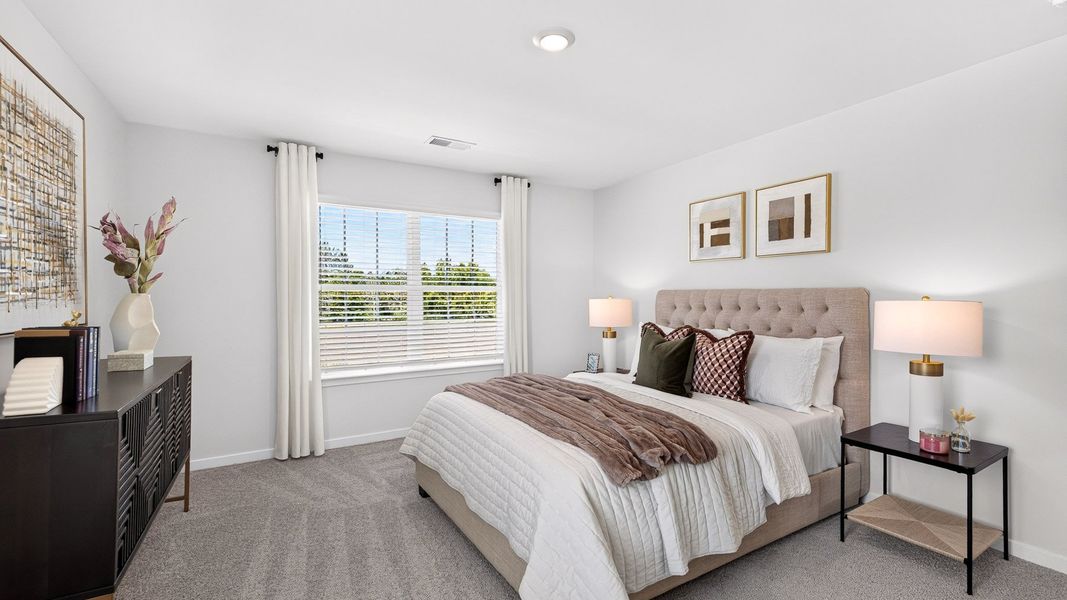 Furnished interior in a model home at Twinleaf Meadows in Monroe (Image 29).