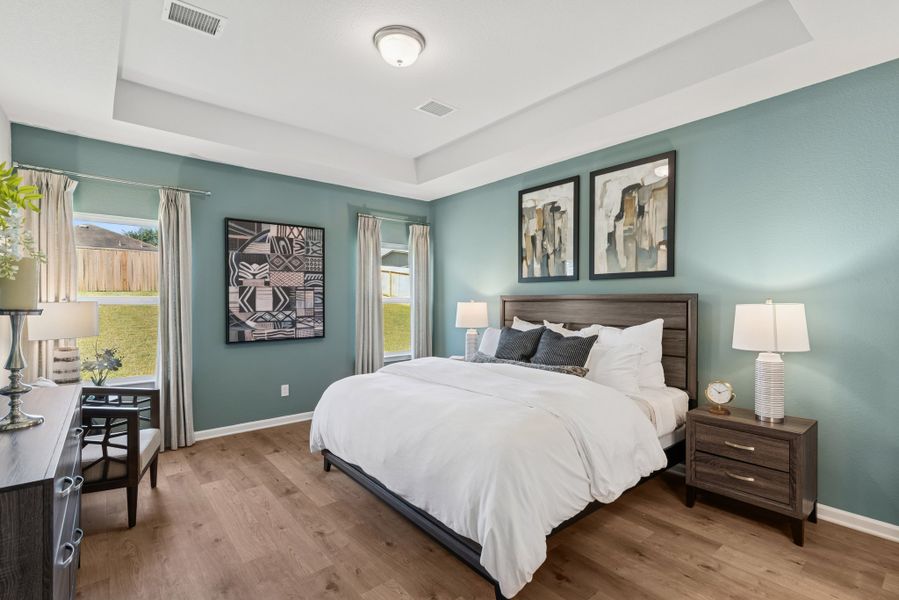 The Robin II- Primary Suite with Tray Ceiling