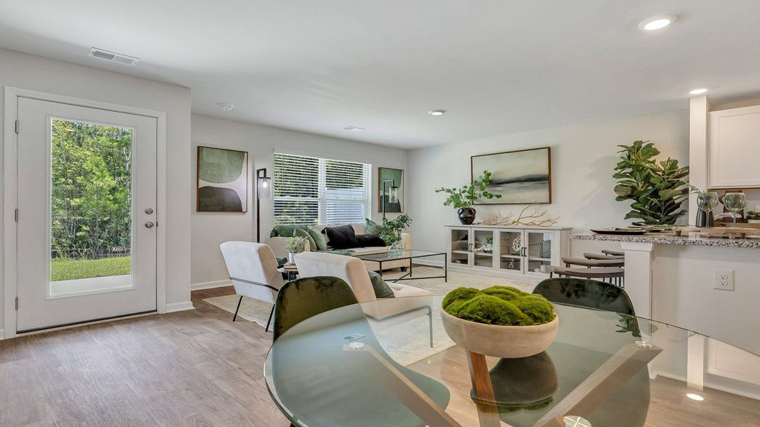 Furnished interior in a model home at McKenzie Gardens in Brunswick (Image 5).