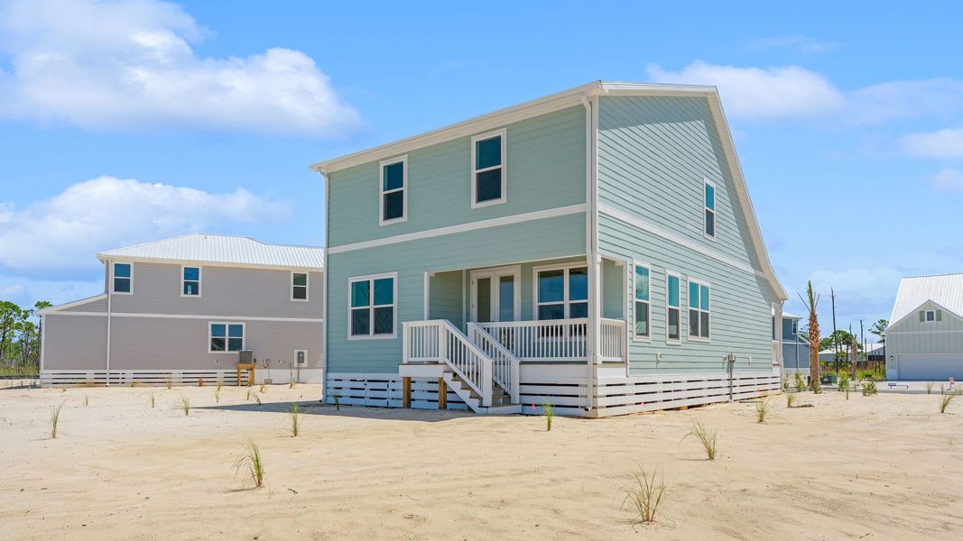 Exterior details of a home in Redfish Cove at Cape San Blas, Port Saint Joe (Image 18).