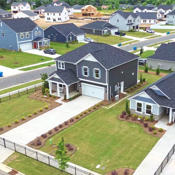 Front exterior of a home in the Midland Crossing community, located in Midland, NC (Image 3).