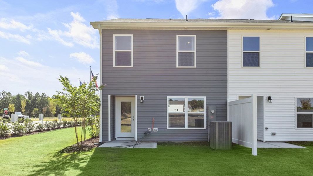 Front exterior of a home in the The Townes at Martin Farms community, located in Aberdeen, NC (Image 11).