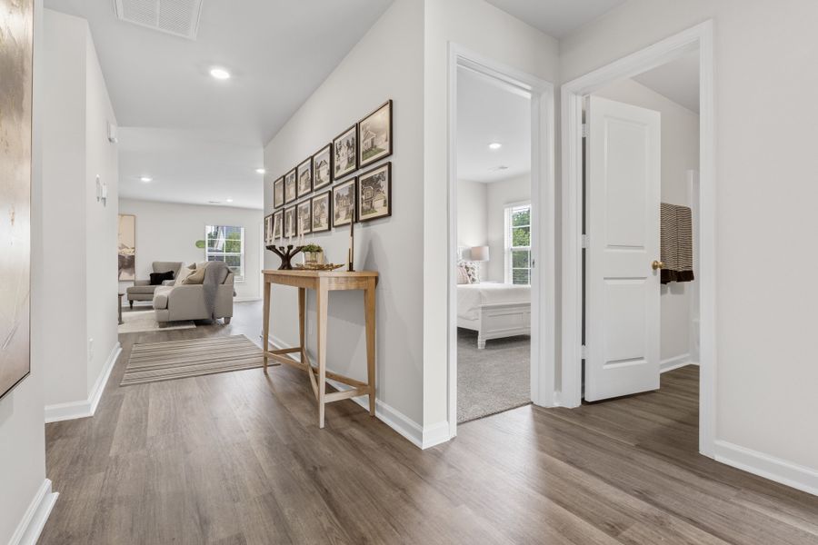 Furnished interior in a model home at Ashton Lakes in Lexington (Image 5).