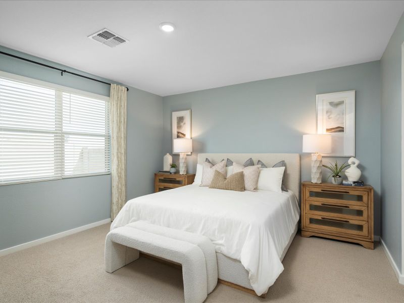 Furnished interior in a model home at Entrada Signature Series in Tolleson (Image 5). Furnished interior in a model home at Entrada Signature Series in Tolleson (Image 5).