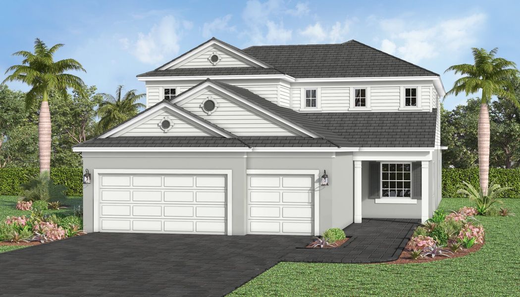 Front exterior of a home in the Kingston community, located in Estero, FL (Image 15).