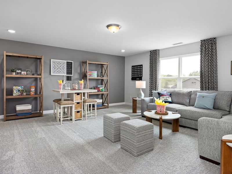 Furnished interior in a model home at Ashland in New Hill (Image 53). Furnished interior in a model home at Ashland in New Hill (Image 53).