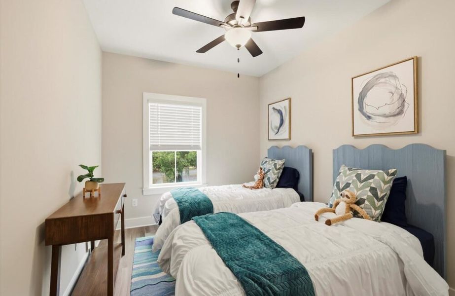 Furnished interior in a model home at The Collection at Four Oaks in Tallahassee (Image 3).