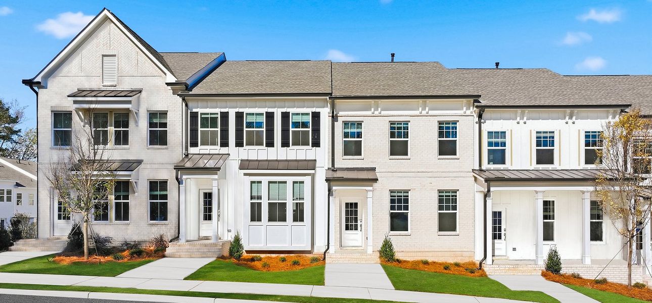 Towns Creekside Streetscape 2of3 Towns Creekside Streetscape 2of3