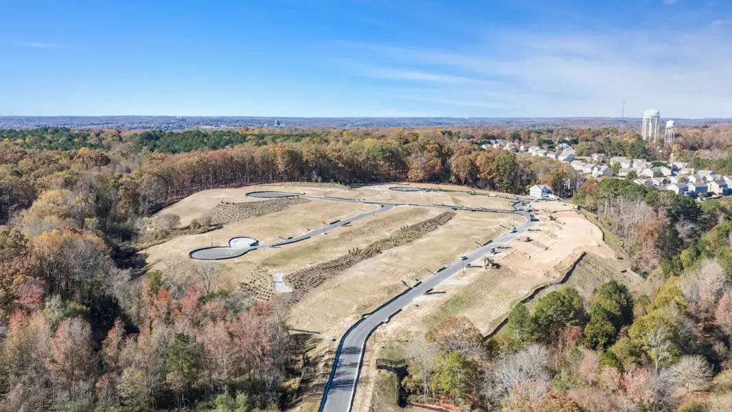 Site preparation and early development at Liberty Crossing in Braselton, GA (Image 17).