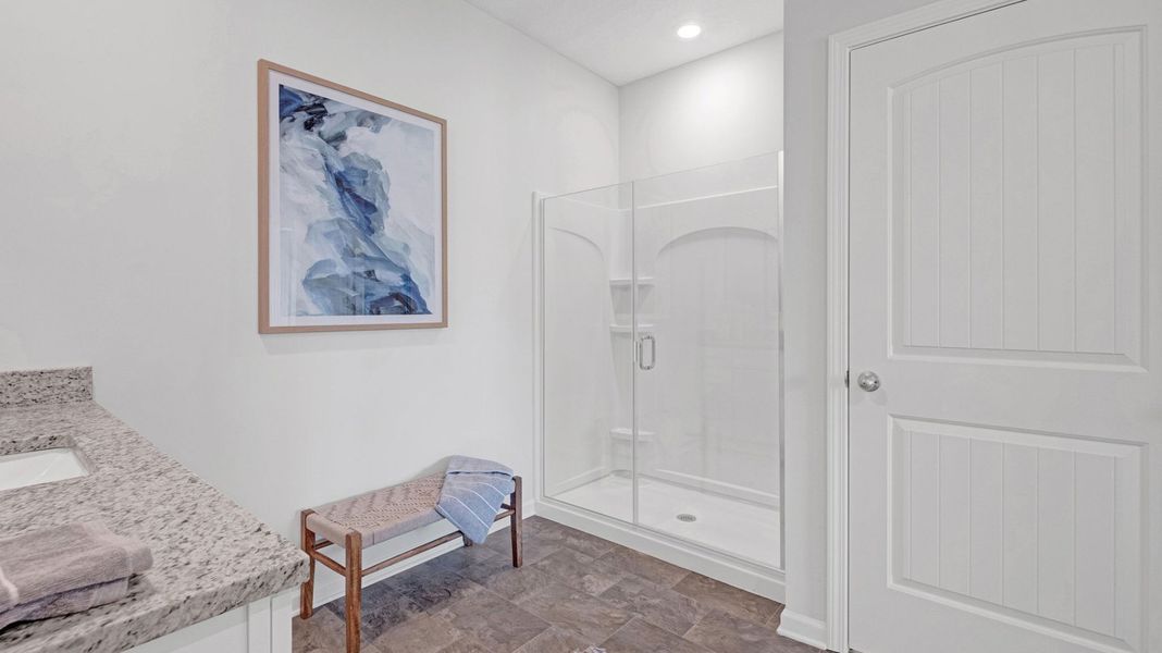 Furnished interior in a model home at Shiloh Springs in Jackson (Image 30).